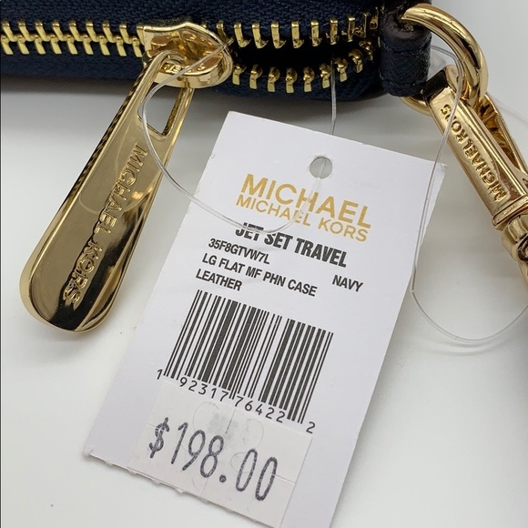 Michael Kors Jet Set Travel LG FLAT MF PHN CASE - Picture 13 of 16